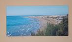 Grote canvaslijst Playa del Ingles strand Gran Canaria, Ophalen, 50 tot 75 cm, Zo goed als nieuw, Schilderij