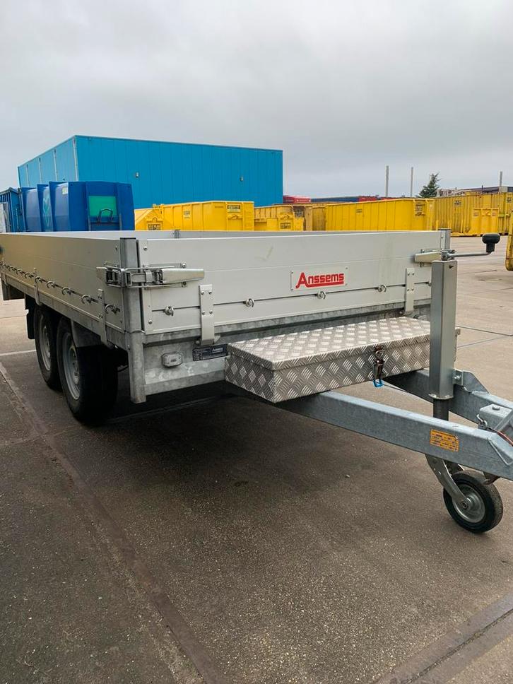 Anssems plateauwagen 1500x3050 2500 kg, Auto diversen, Aanhangers en Bagagewagens, Zo goed als nieuw, Ophalen