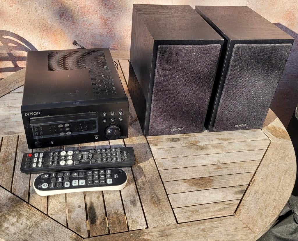 DENON RCD-M41 DAB CD Receiver met DENON luidsprekers, Audio, Tv en Foto, Stereo-sets, Ophalen of Verzenden, Zo goed als nieuw