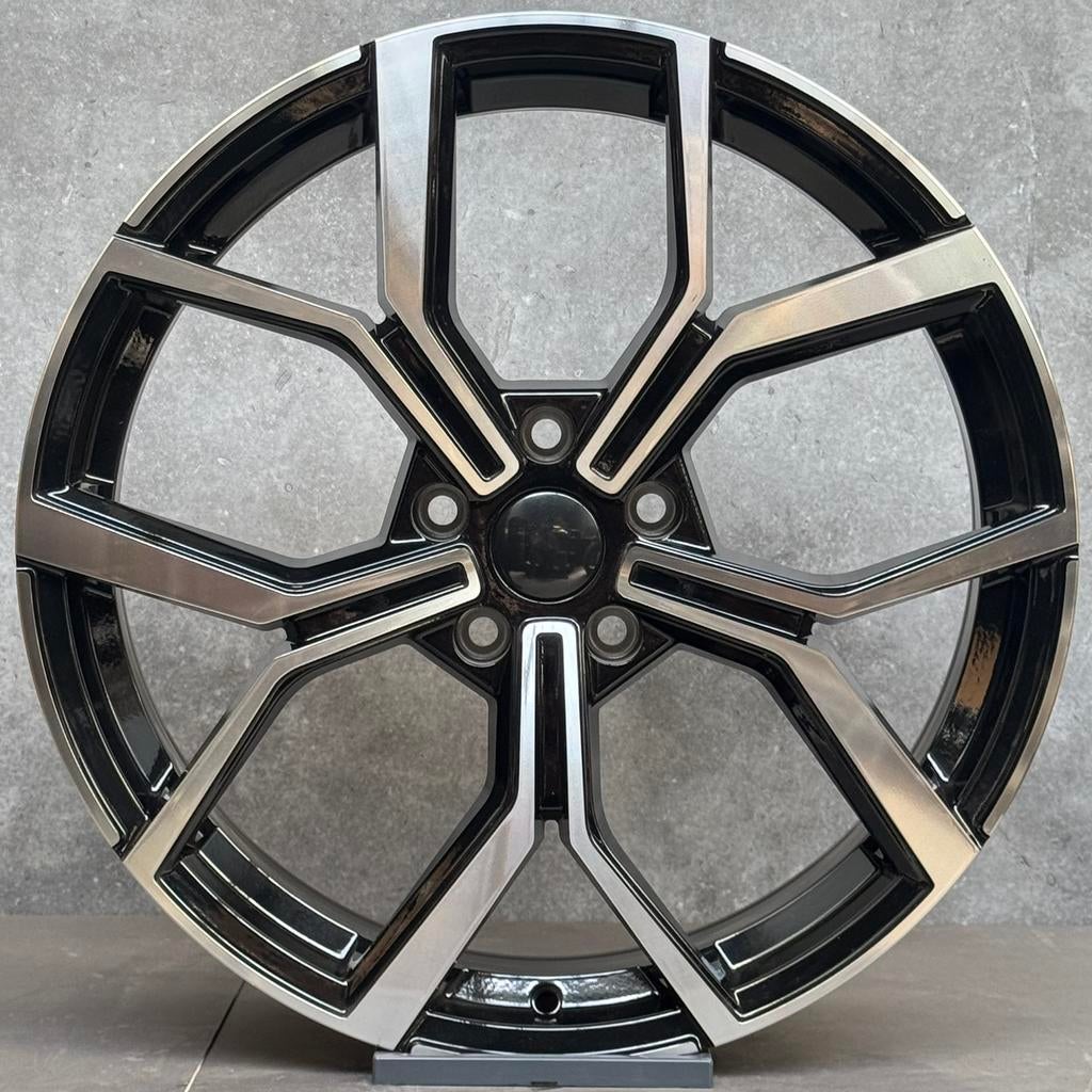 NIEUW 18'' V03 VELGEN 5x112 Past Op VAG GROEP FARO LOOK, 18 inch, Overige, Velg(en), Overige