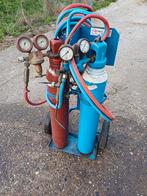 Autogeen lasapparaat acetyleen en zuurstof 10L, Ophalen, Gebruikt, Minder dan 150 ampère, Overige typen