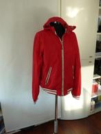 Rode jack jas regenjas tussenjas +tricot voering H&M mt 170, Jongen of Meisje, H&M, Ophalen of Verzenden, Zo goed als nieuw