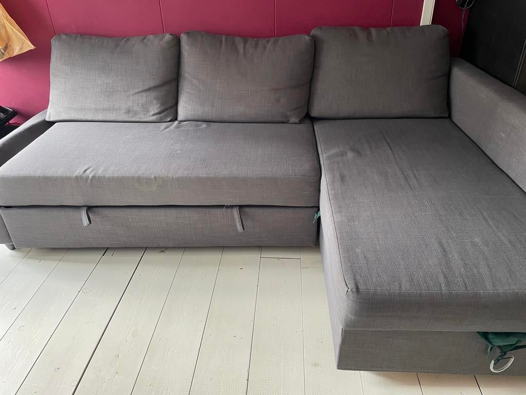 IKEA Friheten slaapbank (rook+huisdier vrij), Ophalen, Gebruikt, Hoekbank, Driepersoons