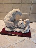 Napoli Collection Beeld - IJsberen Familie, Antiek en Kunst, Ophalen of Verzenden