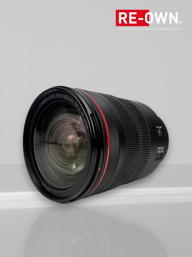 Canon RF 24-105mm F4L IS USM (gratis filter + aankoopbon), Audio, Tv en Foto, Fotografie | Lenzen en Objectieven, Canon, ., Zo goed als nieuw