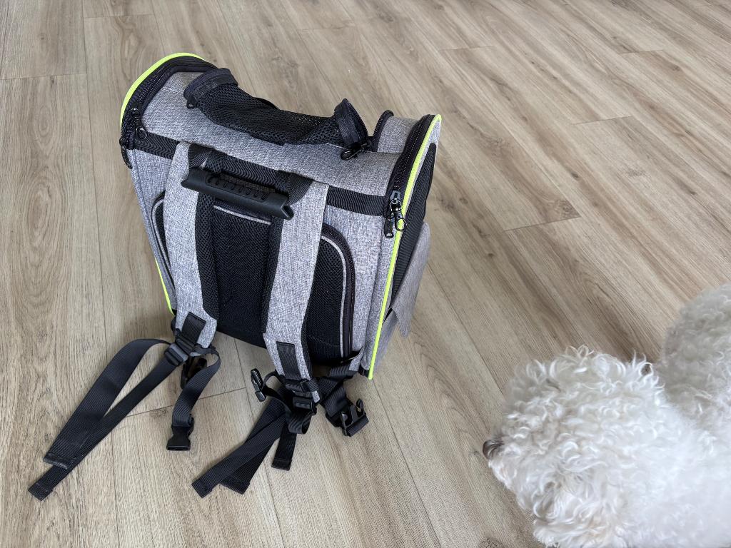 Small dog backpack, Ophalen, Gebruikt