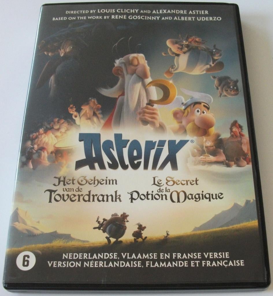 Dvd *** ASTERIX HET GEHEIM VAM DE TOVERDRANK ***, Ophalen of Verzenden, Zo goed als nieuw, Komedie, Vanaf 6 jaar