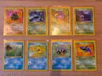 8 1st edition Fossil Pokémon kaarten Nederlands, Ophalen of Verzenden, Gebruikt