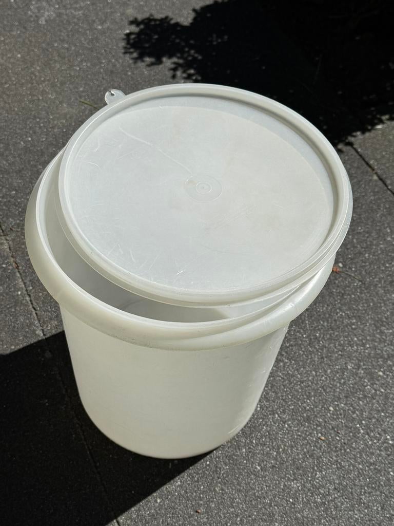 Tupperware wasemmer / bewaaremmer wit, Huis en Inrichting, Keuken | Tupperware, Gebruikt, Overige typen, Wit, Verzenden