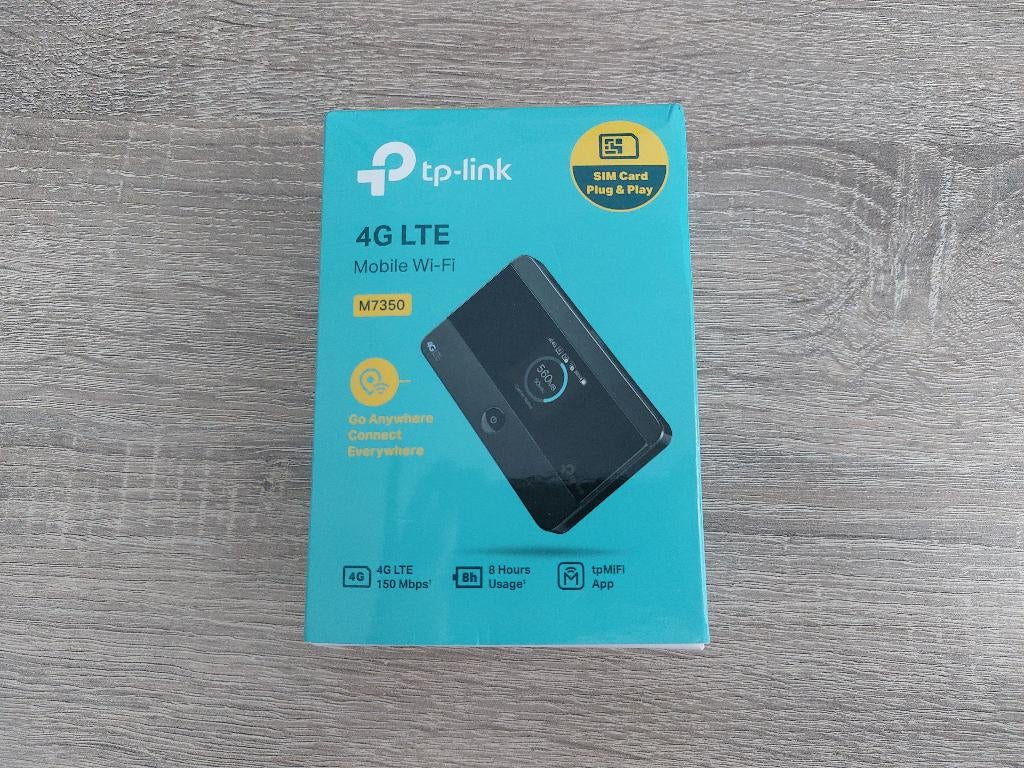 TP-Link M7350 - Mifi router, Computers en Software, Ophalen of Verzenden, Zo goed als nieuw, Router met modem, TPLink