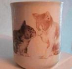 Beker met Katten opdrukken, Ophalen of Verzenden, Zo goed als nieuw, Overige stijlen, Kop(pen) en/of Schotel(s)