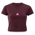 Defqon 1 Baby tee 2025 aubergine, Paars, Nieuw, Ophalen of Verzenden, Korte mouw