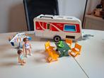 Playmobil Caravan met accessoires, Kinderen en Baby's, Speelgoed | Playmobil, Ophalen of Verzenden, Gebruikt, Complete set