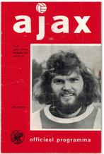 Programmaboekje Ajax - Antwerp, 23 oktober 1974, Europa Cup, Verzamelen, Ophalen of Verzenden, Gebruikt, Ajax, Boek of Tijdschrift