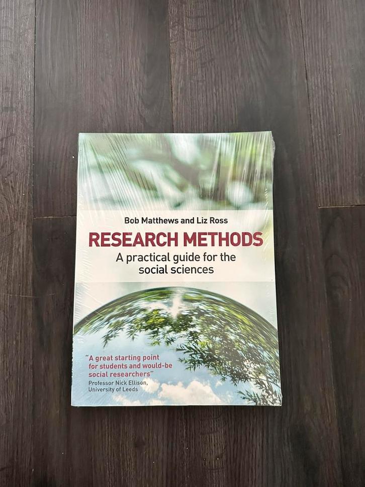 reseach methods, bob matthew and liz ross, Boeken, Schoolboeken, Nieuw, Engels, Overige niveaus, Ophalen of Verzenden