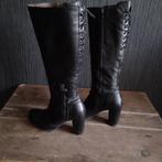 Prachtige lange lederen laarzen. Nero Giardini, Hoge laarzen, Verzenden, Zwart, Nero Giardini