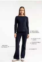 Studio Anneloes Flair Bonded long Trousers donkerblauw XS, Studio Anneloes, Blauw, Ophalen of Verzenden, Zo goed als nieuw
