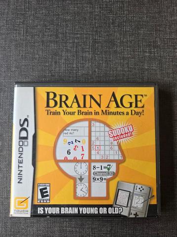 Brain Age Nintendo DS  beschikbaar voor biedingen