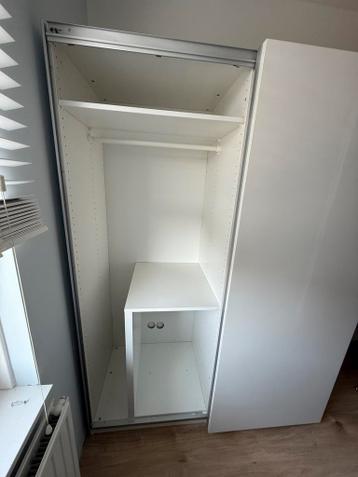 Witte Ikea pax kast te koop - afbeelding 3