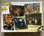 5 legpuzzels Oude Meesters - 5x1000 stukjes, Ophalen, Zo goed als nieuw