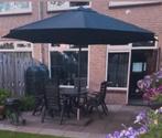 Parasol 4x4 met zware parasolvoet, Tuin en Terras, Ophalen