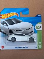 Hot Wheels Tesla Model S Plaid wit nieuw in verpakking, Hobby en Vrije tijd, Modelauto's | Overige schalen, Ophalen of Verzenden