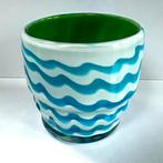 Vintage mondgeblazen glas van zware kwaliteit, Antiek en Kunst, Antiek | Glas en Kristal, Ophalen of Verzenden