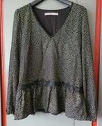 Maria Tailor Zwarte Blouse met Gouden Details Maat XS, Ophalen of Verzenden, Zo goed als nieuw, Maat 34 (XS) of kleiner, Zwart