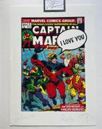 Captain marvel deart art, Ophalen of Verzenden