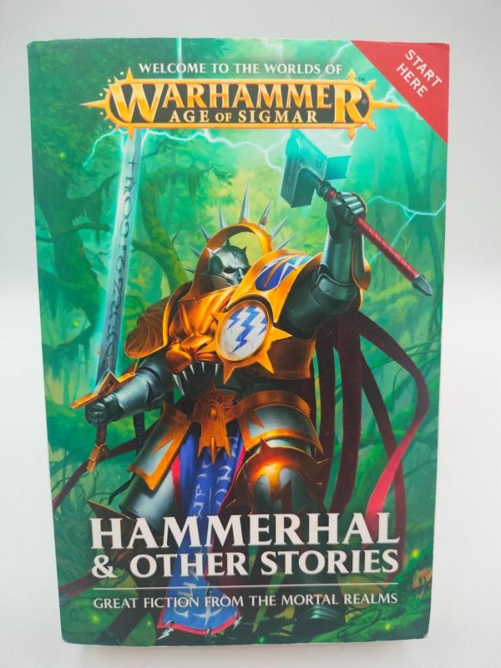 Hammerhal & Other Stories, Warhammer AoS, paperback, Hobby en Vrije tijd, Wargaming, Gebruikt, Warhammer, Boek of Catalogus, Ophalen of Verzenden