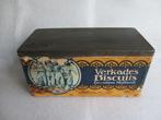 Oud Verkade Blik van Demi-Lune koekjes (halve maan), Ophalen of Verzenden, Gebruikt, Koek(jes), Verkade