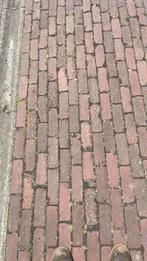 Gebakken stenen klinkers 7duimers, dikformaten, Tuin en Terras, Tegels en Klinkers, Ophalen, Zo goed als nieuw, 10 m² of meer
