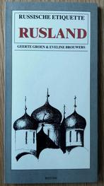Russische Etiquette. RUSLAND., Boeken, Ophalen of Verzenden, Zo goed als nieuw