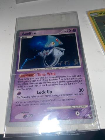 Azelf 2008 World Championship Pokémonkaart beschikbaar voor biedingen