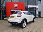 Nissan Juke 116pk DIG-T Business Edition | Navi | 17" LMV, Voorwielaandrijving, Stof, Met garantie (alle), 116 pk