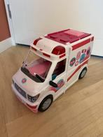 Barbie Ambulance & Kliniek met Licht en Geluid, Kinderen en Baby's, Speelgoed | Speelgoedvoertuigen, Ophalen of Verzenden, Gebruikt