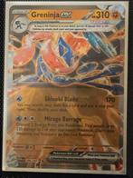 Pokemon Greninja ex 106/167 Twilight Masquerade, Ophalen of Verzenden, Zo goed als nieuw, Losse kaart, Foil