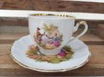 Mitterteich Bavaria porseleinen kop en schotel 39894, Huis en Inrichting, Keuken | Servies, Gebruikt, Ophalen of Verzenden, Overige stijlen