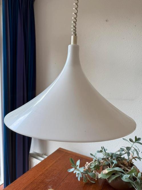 Heksenhoed vintage hanglamp, Huis en Inrichting, Lampen | Hanglampen, Gebruikt, 50 tot 75 cm, Ophalen