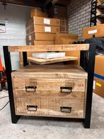 Ladekast Mango met open vak - 80x80x45 - ZWARE kwaliteit, Huis en Inrichting, Kasten | Ladekasten, Ophalen, Overige materialen