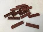 Lego plaat 2x8 bruin, Ophalen of Verzenden, Gebruikt, Losse stenen, Lego