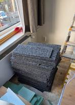 Tapijttegels 50x50cm, Huis en Inrichting, Ophalen, Gebruikt, Blauw, Tapijttegels