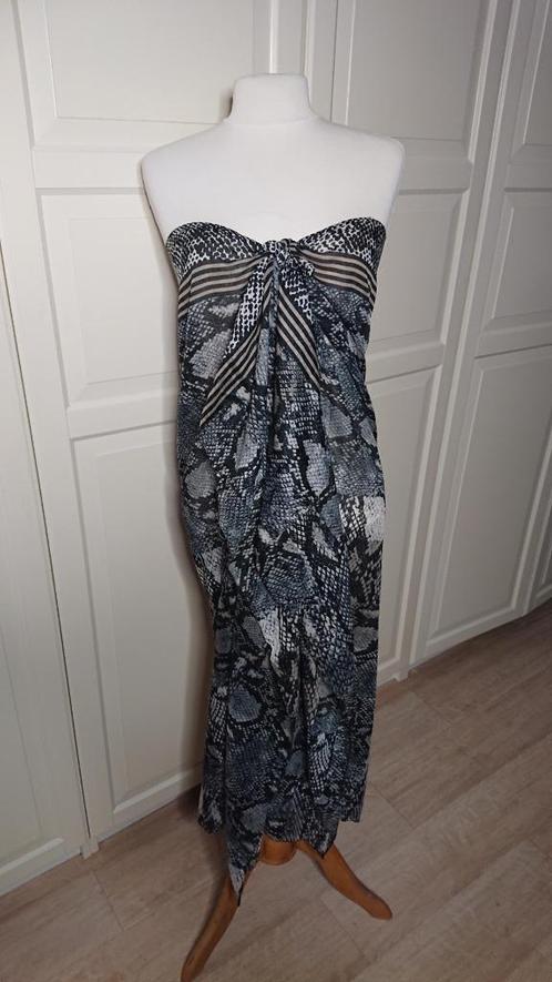 Diverse pareo sarong sauna omslagdoek extra breed zwart wit, Kleding | Dames, Badmode en Zwemkleding, Zo goed als nieuw, Overige typen