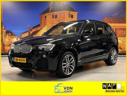 BMW X3 XDrive35i High Exe M-Sport Aut Panodak Leer Carplay, Auto's, BMW, Bedrijf, Te koop, X3, 4x4, ABS, Airbags, Airconditioning