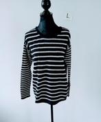 Truitje. Shirtje. Zwart met wit gestreept. Maat L/40, Ophalen of Verzenden, Zo goed als nieuw, Maat 42/44 (L), Zwart
