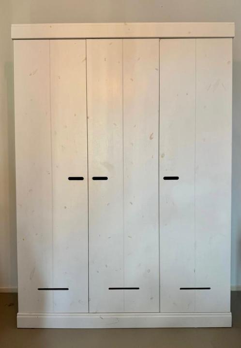 Kledingkast met hang en leggedeelte Woodz, Huis en Inrichting, Kasten | Kledingkasten, Gebruikt, 150 tot 200 cm, 100 tot 150 cm