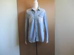 H&M denim blouse maat M (100% katoen)., Maat 38/40 (M), Zo goed als nieuw, H&M denim, Verzenden