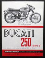Originele folder Ducati 250 Mark 3 - circa 1965, Motoren, Verzenden, Ducati