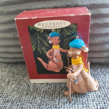 Disney Hallmark keepsake Winnie the Pooh Kanga en Roo orname beschikbaar voor biedingen