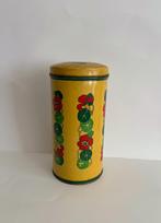 Vintage Verkade beschuitbus met Oost-Indische kers, Ophalen of Verzenden, Gebruikt, Verkade